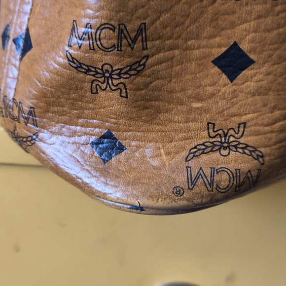 MCM Brown and Blue Women's Tote Bag - Picture 11 of 11